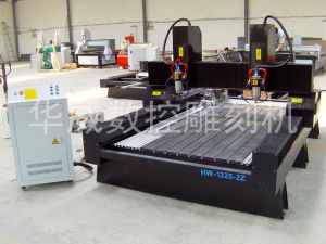 潍坊潍城区双头立体多功能石材雕刻机HW-1325-2Z