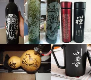 潍坊潍城区酒瓶葫芦工艺品激光雕刻机